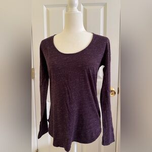 GAP Deep Purple Long Sleeve Tee
